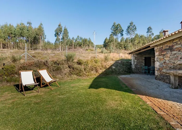 Tatil Evi T3 Com Piscina E Jardim - Casula No Caramulo *